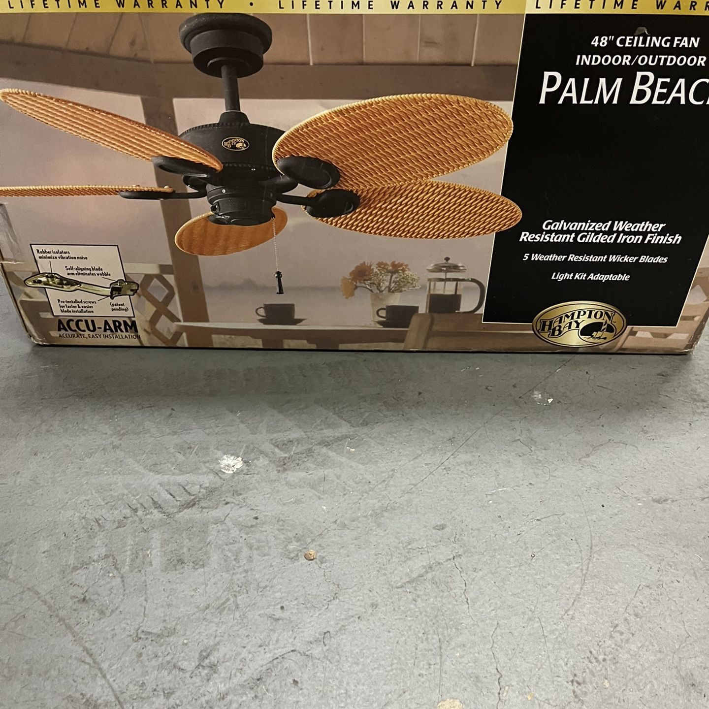Light Kit For Hampton Bay Palm Beach Ceiling Fan Shelly Lighting