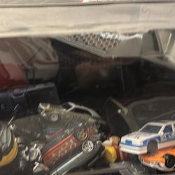 Hot wheels and figures