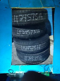 TIRE LT 245 75 16 EACH ELMOFLES
