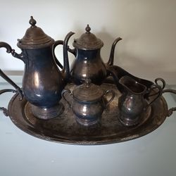 Silver Plate Tea Set