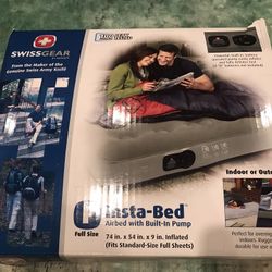 Full size portable camping air bed