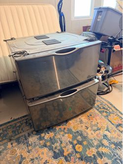 Samsung washer and dryer drawers