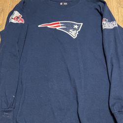 Tedy Bruschi New England Patriots Football Long Sleeve 