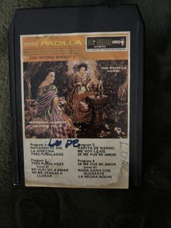 Las Hermanas Padillas Con Mariachi De Jalisco De Pepe Villa 8 Track Tape