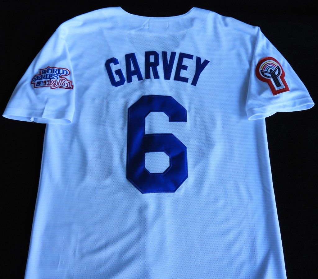 MEN'S DODGERS #6 GARVEY 1981 WORLD SERIES 