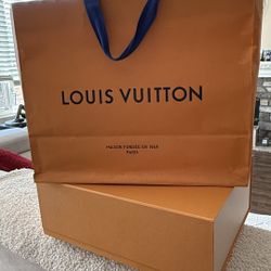 Original  Louis Vuitton Large Bag Box Only