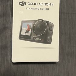 DJI - Osmo Action 4 4K Action Camera Standard Bundle - Gray SEALED
