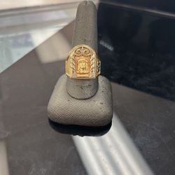 14k Jesus Piece Ring! $940