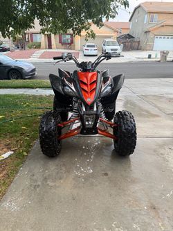 2007 Yamaha raptor 350 special edition quad