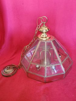 Vintage lantern chandelier