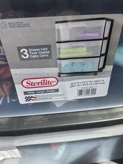 Sterilite 3 Drawer Cabinet