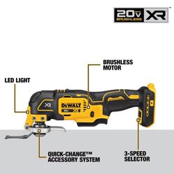 Dewalt DCS356 Oscillating Multi-Tool