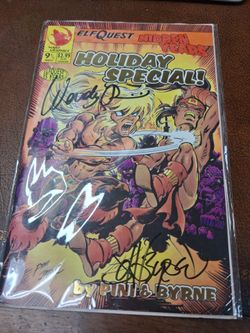 ElfQuest Hidden Years Holiday Special Signed Comic