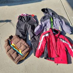 Kids snow jackets and pants!!