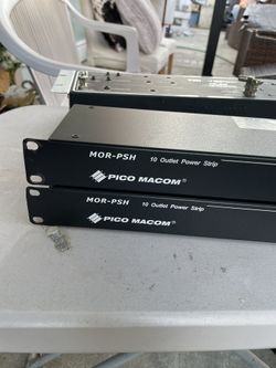 Pico Macom MOR-PSH POWER STRIP FOR RACK ASSEMBLY - HORIZONTAL