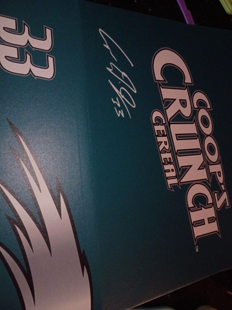 Autographed Cooper Dejean Coop's Crunch Holiday Package