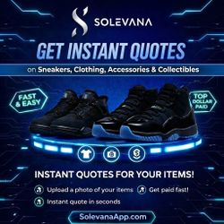 Instant CASH Offers On Your Items - Solevana