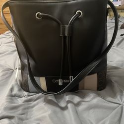 Calvin Klein Gabrianna Bucket Bag $50
