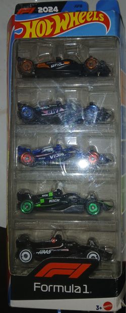 2024 Formula 1. F1 Hot wheels 5pack