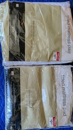 Queen fitted mattress pad (2)