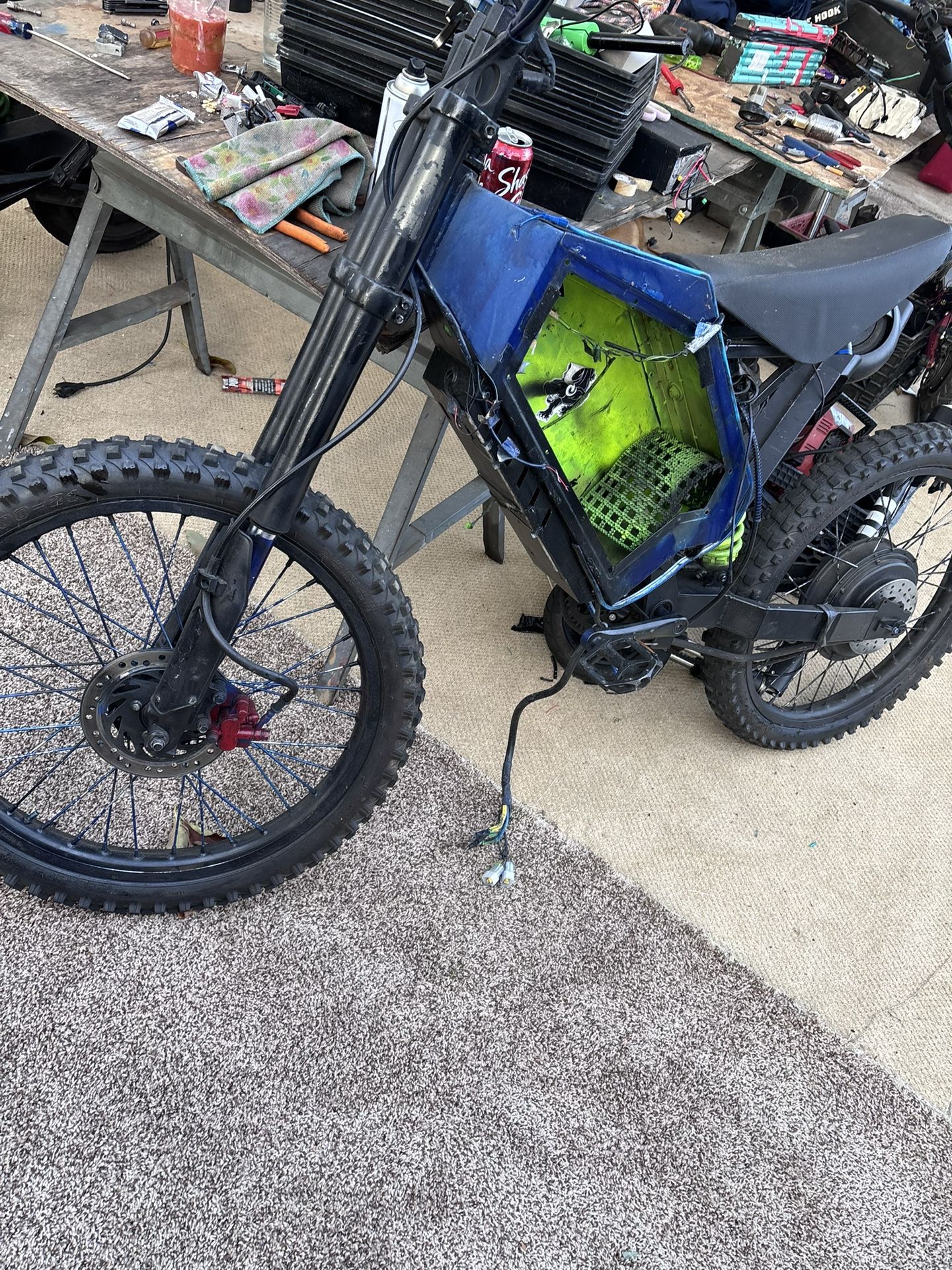 Electric Bike Stealth Frames No Controller Or Batery