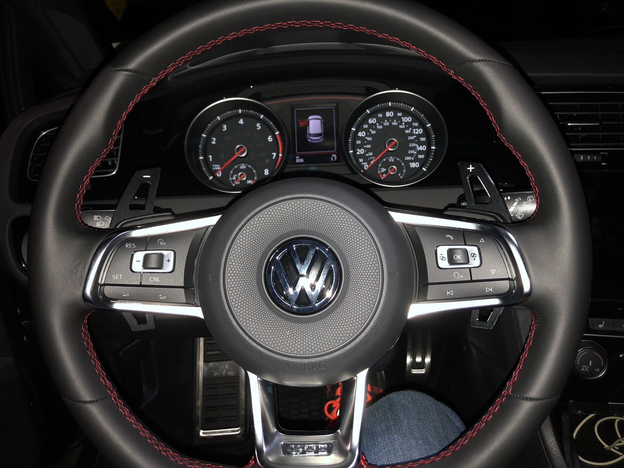 VW GTI/R MK7.5 DSG-Paddle extenders, MINT CONDITION!! BEST OFFER!!