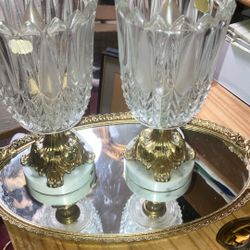 Vintage Victorian Set of Lamps