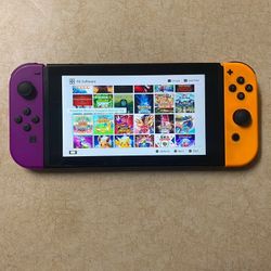 Nintendo Switch V2 With 125 Switch Games 