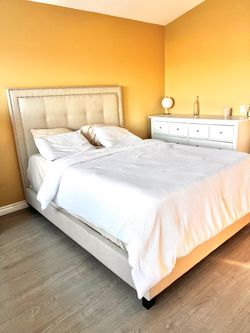 Queen Upholstered Bed
