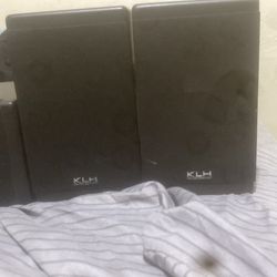 KLH audio system ,black