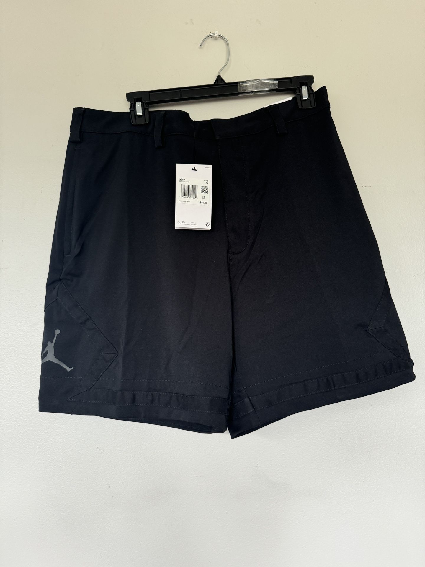 Nike Jordan DRI-FIT Sport Golf Shorts DZ0557-010 Men Size 34 $80 Black NWT