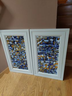 Oil Paintings On The Wood (2), Both $120