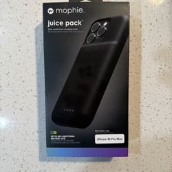 Mophie Juice Pack iPhone 16 Pro Max