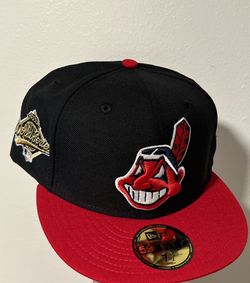 Chief wahoo sales fitted hat