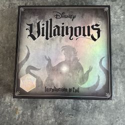DISNEY VILLIANS BOARD GAME ☀️new, unopened 