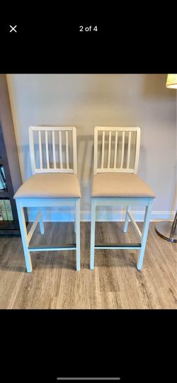 2 For $65 IKEA Stools Bar chairs
