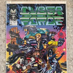 Cyberforce #1 Oct. 1992 Image Comics