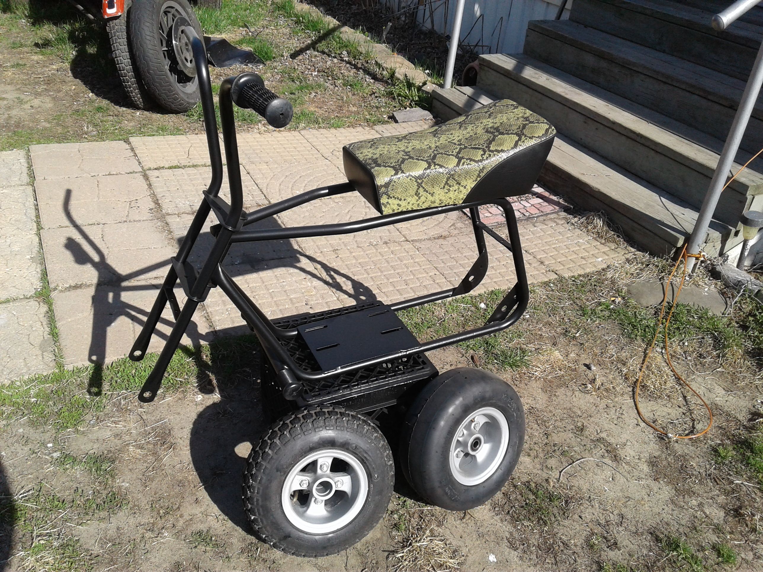 RUTTMAN mini bike straight with 4spoke mag wheels