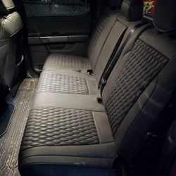 2020 F150 Leather Seat Covers W/ Center Console Cover