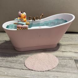 18” Doll Bathtub 