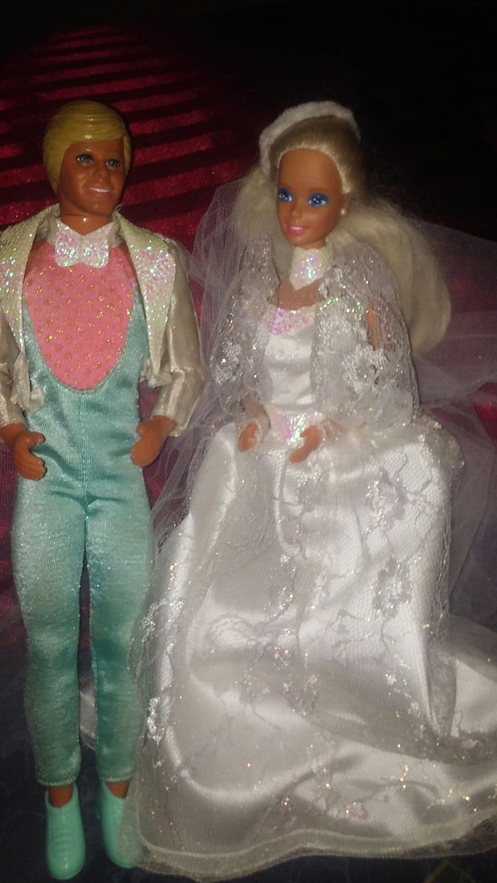 Vintage ken and barbie