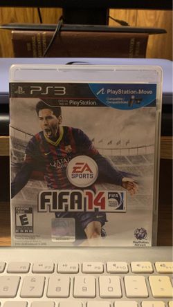 Like new! Official FIFA PS3 game 2014 w manual