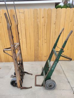 Antique Produce hand trucks