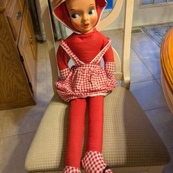 Vintage Antique Dance With Me Doll Oversized 