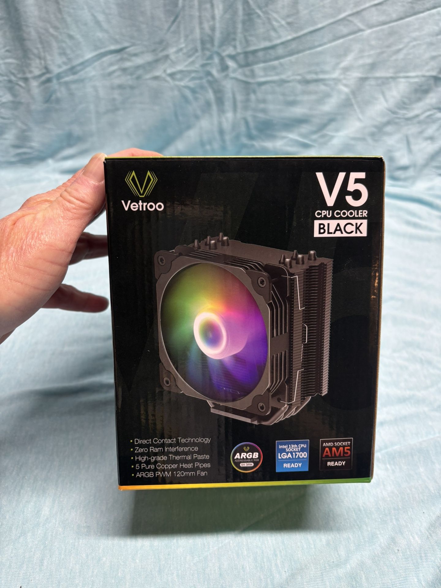 Vetroo CPU Cooler