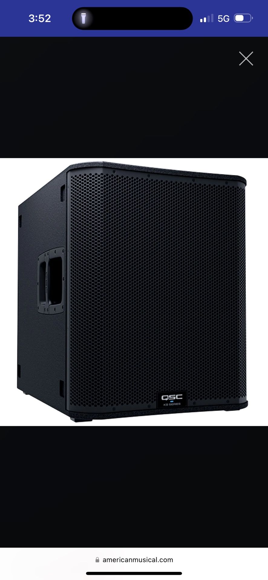 QSC KW181 | Subwoofer