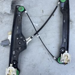 09 BMW E90 328i FRONT LEFT WINDOW REGULATOR WITH MOTOR (contact info removed) OEM