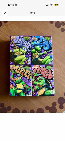 SDCC 2023 Teenage Mutant Ninja Turtles Mutant Mayhem TMNT Figures Promo Set