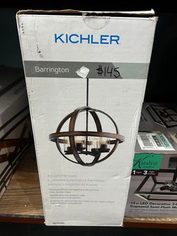 4 Light Pendant Fixture