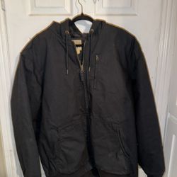 Red Head Bass Pro Shops Black Work Jacket